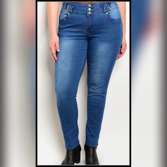 Kaba Denim - NEW Distressed Denim Jeans Plus Size 20x32 (20)